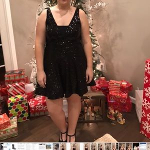 B. Darlin black sequin dance/party dress
